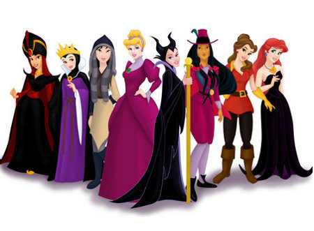 Imagens da Disney - Página 9 Disney-Princess-Villain-Style-disney-princess-11377422-450-331