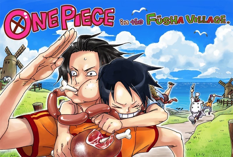Ace & Luffy Luffy-And-Ace-one-piece-12255058-800-540