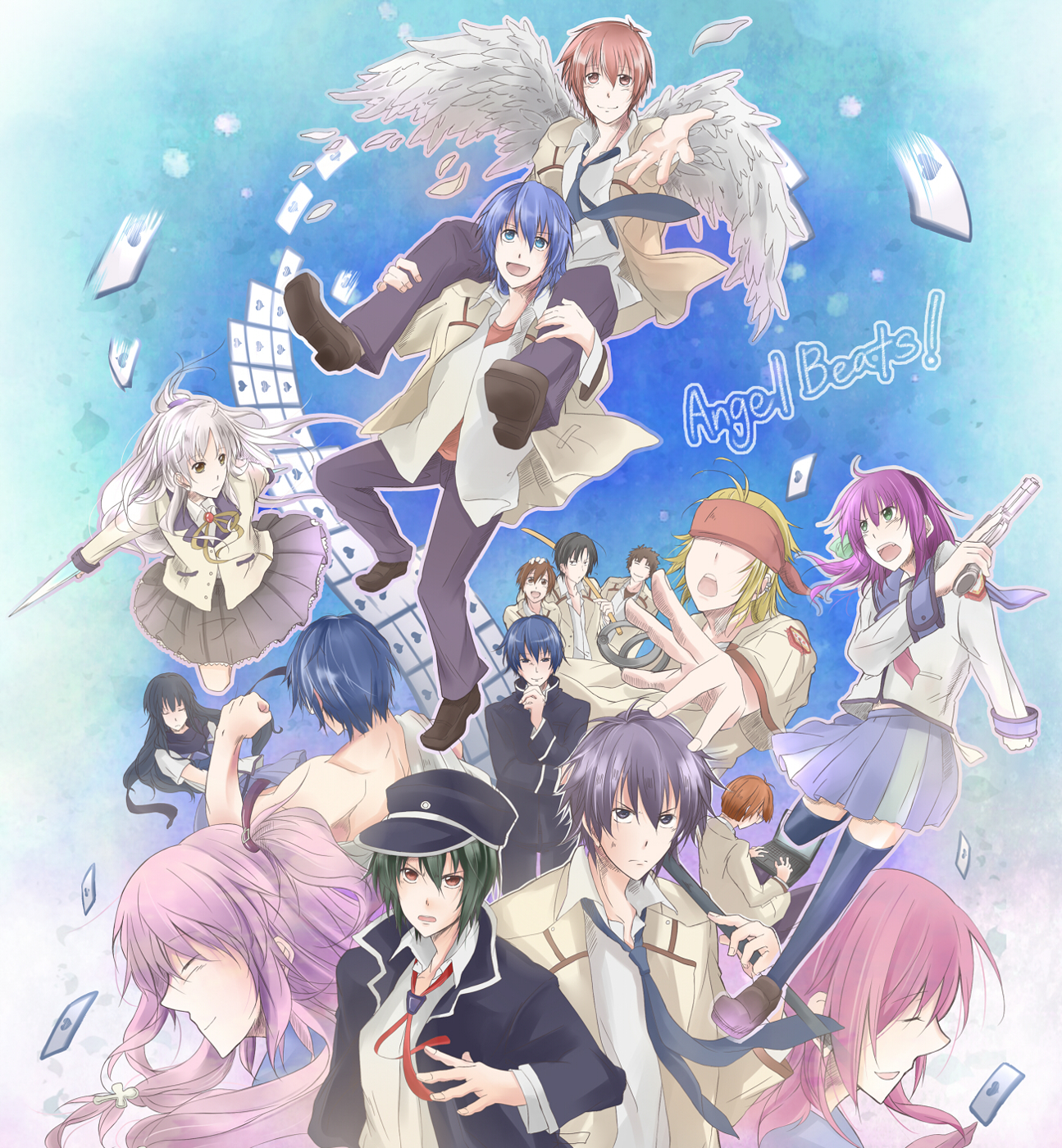 [تقرير عن الانمي الرائعAngel Beats! Everyone-angel-beats-13673052-1295-1400