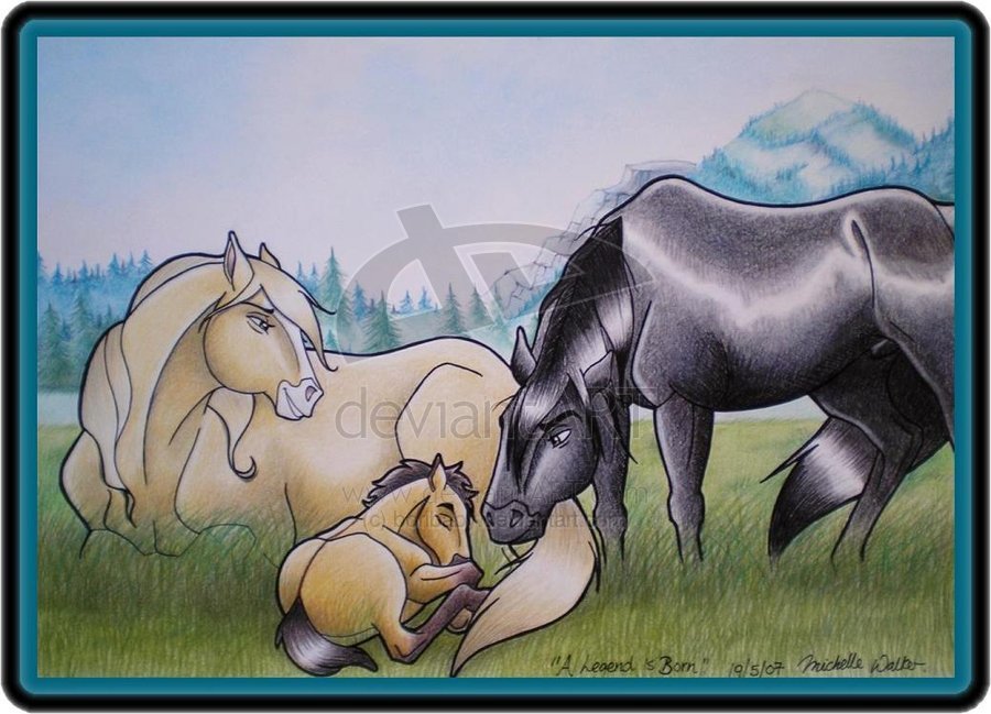 Una linda imagen que quiero compartir con ustedes... Spirit-Esperanza-and-Strider-spirit-stallion-of-the-cimarron-13710571-900-649