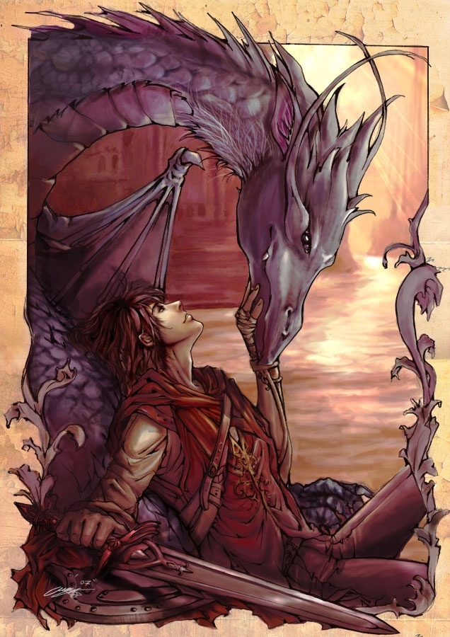 Ilustrações^^ - Página 5 Eragon-and-Saphira-eragon-9373117-636-900