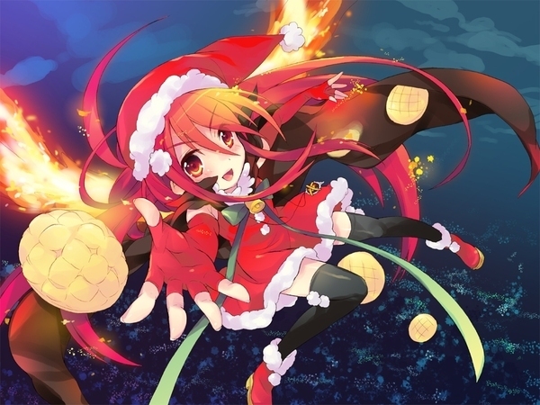 صور و تواقيع انمي جميل جدا Merry-christmas-from-shana-anime-9445027-600-450