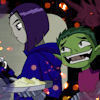 رمزيات مراهقوا التايتنز (أرجو التثبيت) Beast-Boy-and-Raven-teen-titans-9735338-100-100