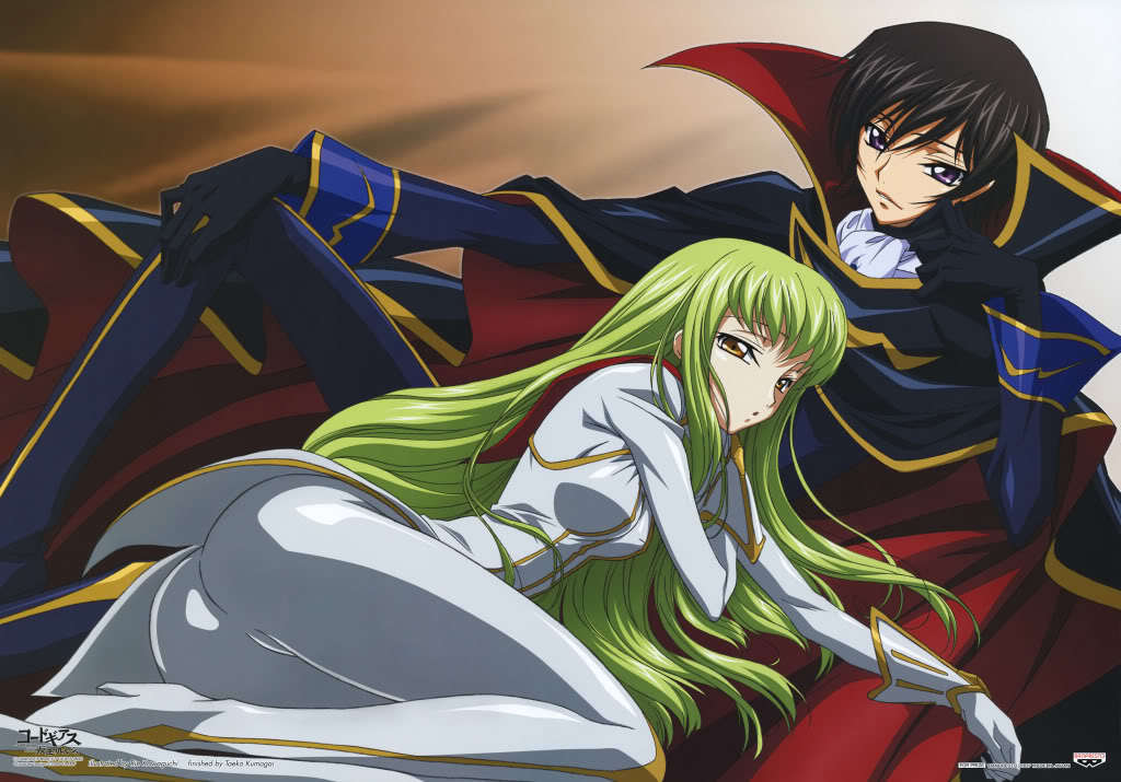 Adivina de que serie es la imagen C-C-and-Lelouch-cc-from-code-geass-9896718-1024-715