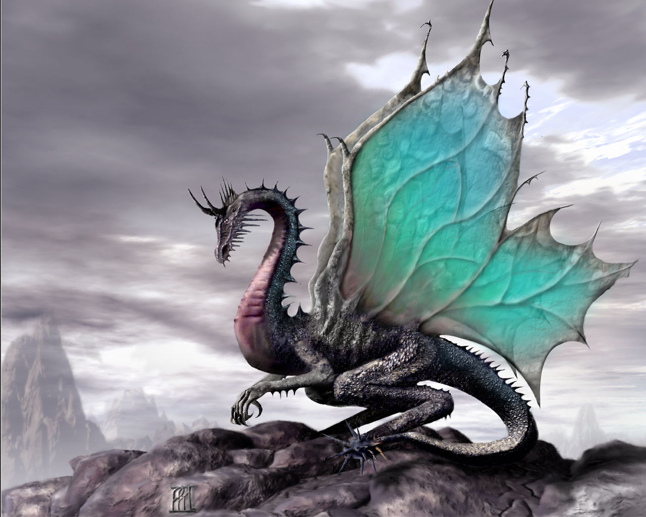 Violet Graves Fantasy-dragon-dragons-4814431-1280-1024