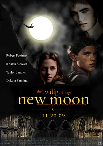 New Moon Fan Poster