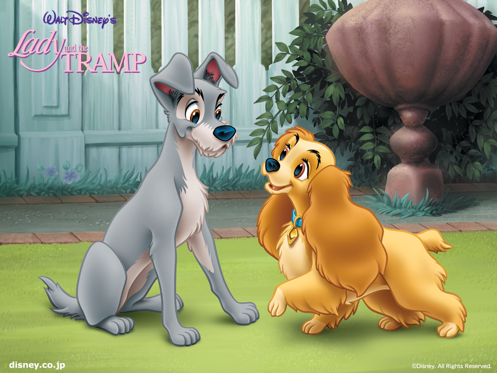 Wallpapers Lady-and-the-Tramp-Wallpaper-lady-and-tramp-6228635-1024-768