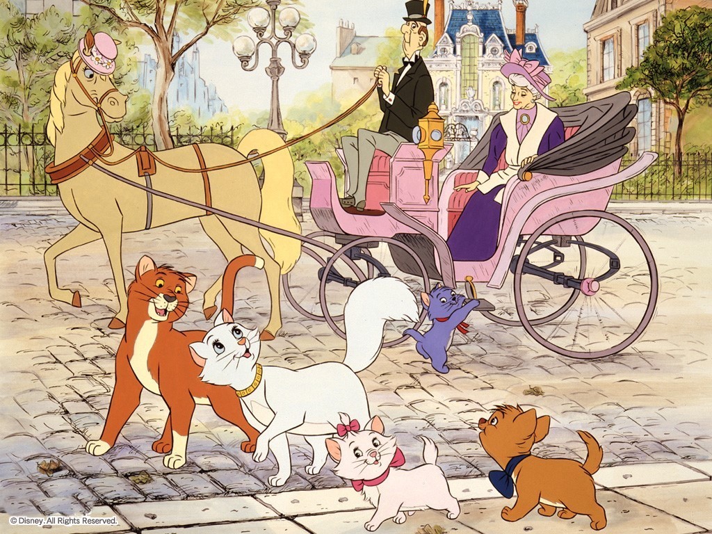 تقريري عن فلم The Aristocats  The-Aristocats-Wallpaper-the-aristocats-6351640-1024-768