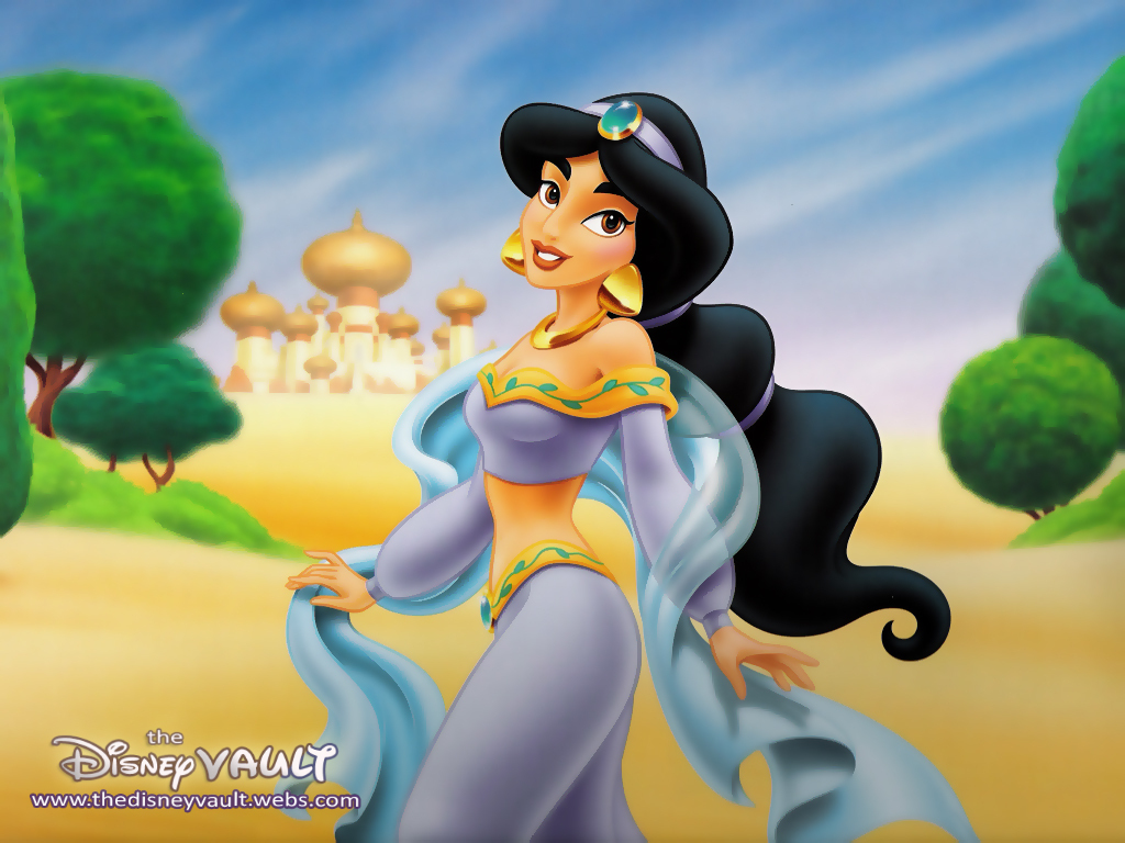 خلفيات ورمزيات الاميرات دنزيني Jasmine-Wallpaper-disney-princess-6474198-1024-768