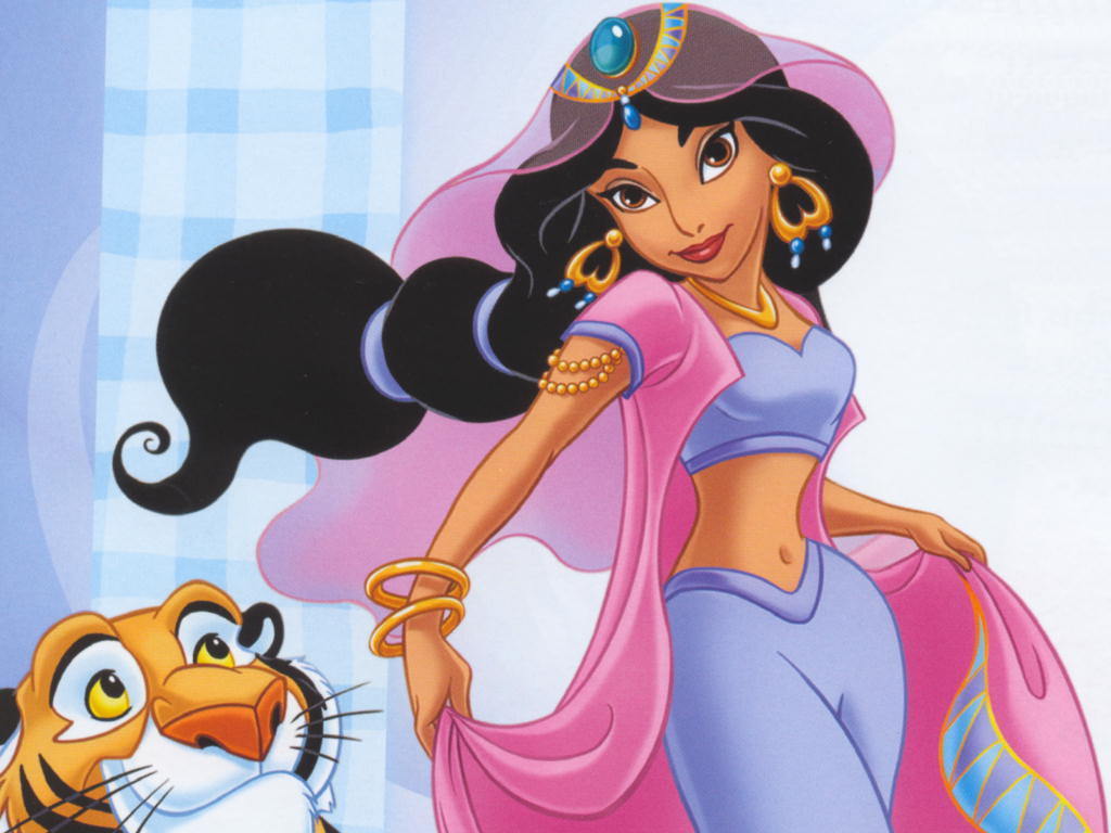 أكبر وأحلى صور ديزني .. قمة الجمال Princess-Jasmine-Wallpaper-disney-princess-6538269-1024-768