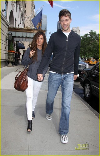 Ashley and her boyfriend Scott Speer arriving at Sarabeth Restaurant - June 15 2009 Ashley-ashley-tisdale-6710995-320-500