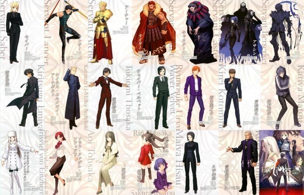 Fate/Zero - Return Fate-zero-characters-on-one-pic-fate-stay-night-6764760-604-388