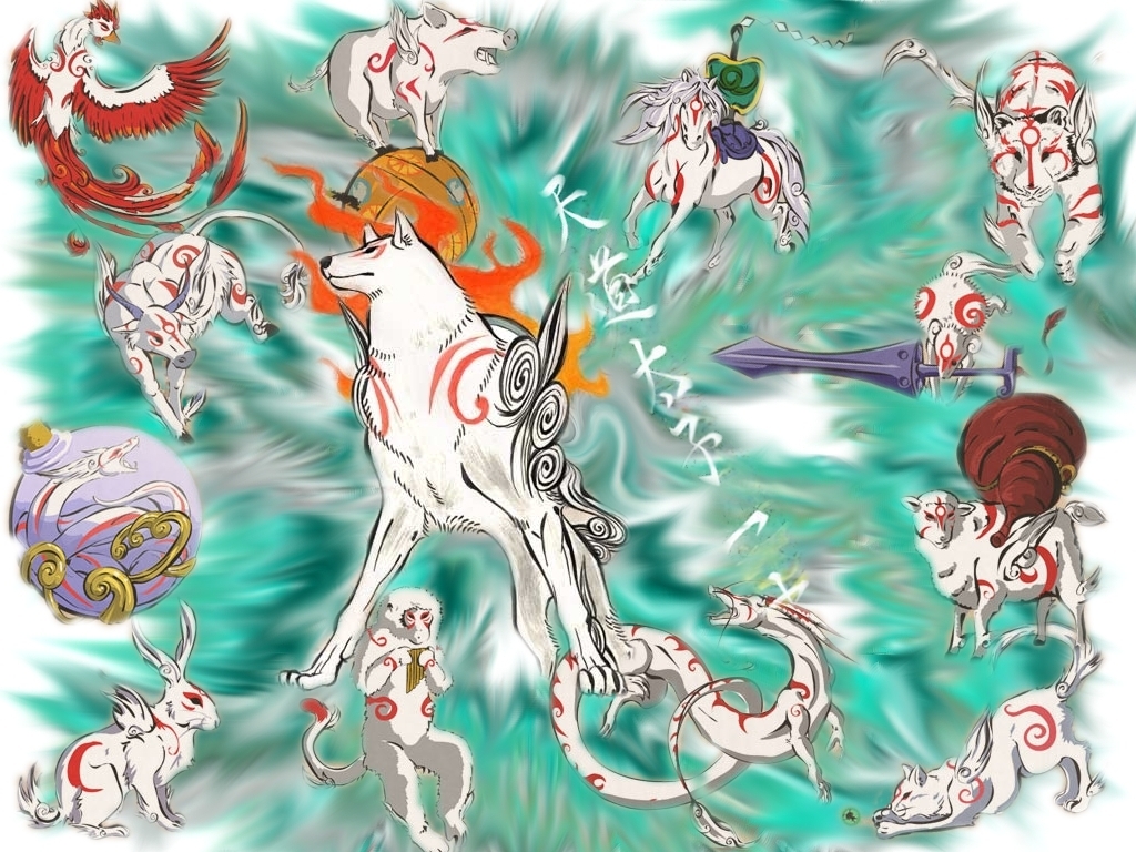 La galerie d'images mangas Okami-okami-amaterasu-6994395-1024-768