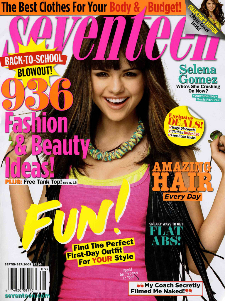 .| All About Selena Gomez |. Selena-Gomez-Seventeen-Magazine-selena-gomez-7445796-767-1024