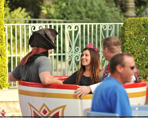 Ashley and Scott spend a day at Disneyland together in Anaheim - August 23 Ashley-ashley-tisdale-7852212-500-398