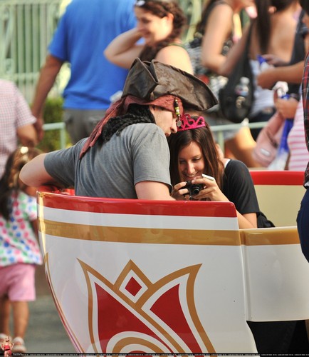 Ashley and Scott spend a day at Disneyland together in Anaheim - August 23 Ashley-ashley-tisdale-7852218-434-500