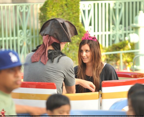 Ashley and Scott spend a day at Disneyland together in Anaheim - August 23 Ashley-ashley-tisdale-7852239-500-405