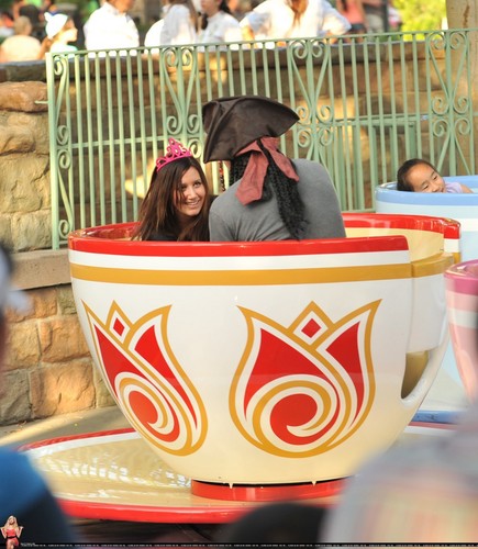 Ashley and Scott spend a day at Disneyland together in Anaheim - August 23 Ashley-ashley-tisdale-7852249-435-500