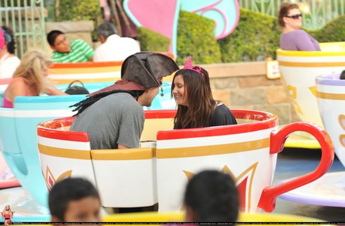 Ashley and Scott spend a day at Disneyland together in Anaheim - August 23 Ashley-ashley-tisdale-7852250-500-328