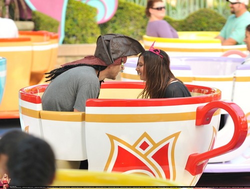 Ashley and Scott spend a day at Disneyland together in Anaheim - August 23 Ashley-ashley-tisdale-7852252-500-379