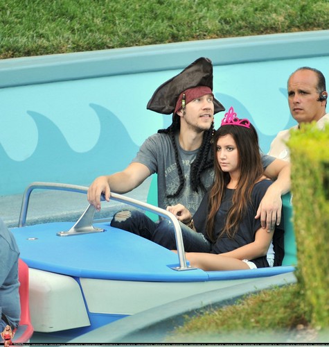 Ashley and Scott spend a day at Disneyland together in Anaheim - August 23 Ashley-ashley-tisdale-7852266-475-500