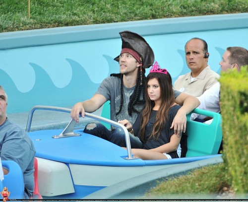 Ashley and Scott spend a day at Disneyland together in Anaheim - August 23 Ashley-ashley-tisdale-7852267-500-407