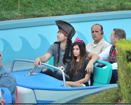 Ashley and Scott spend a day at Disneyland together in Anaheim - August 23 Ashley-ashley-tisdale-7852270-500-399