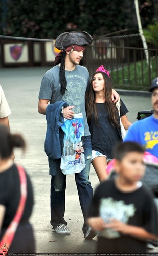 Ashley and Scott spend a day at Disneyland together in Anaheim - August 23 Ashley-ashley-tisdale-7852273-309-500