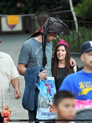 Ashley and Scott spend a day at Disneyland together in Anaheim - August 23 Ashley-ashley-tisdale-7852274-376-500