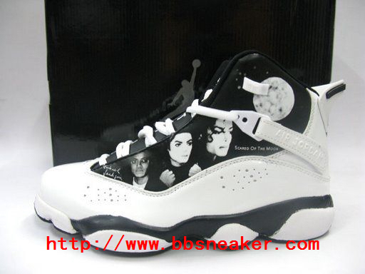 Michael Memorial Jordan Sneakers Michael-Jackson-Memorial-black-and-white-jordan-sneakers-michael-jordan-8019776-512-384