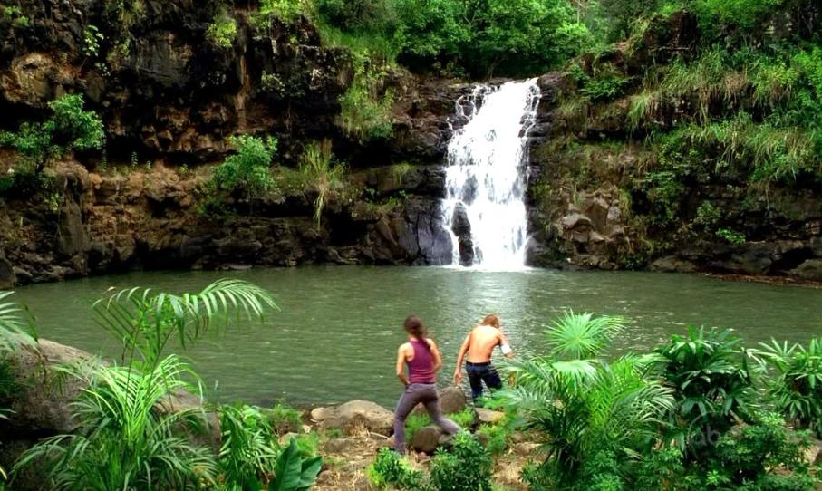 De waterval  Waterfall