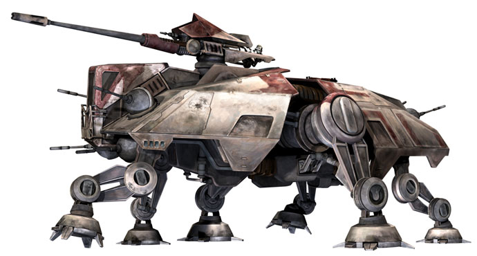 The Military of the Confederated States of Rhea (CSR) AT-TE_TCW