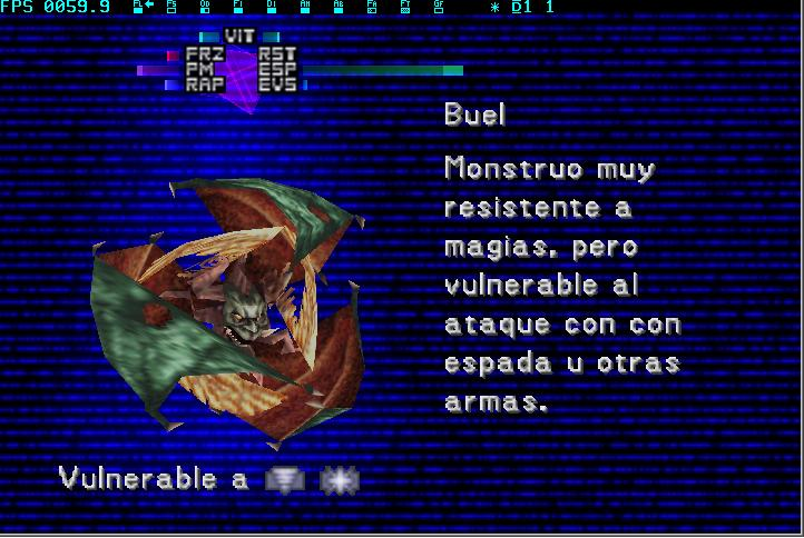 Bestiario - B Buel_FFVIII