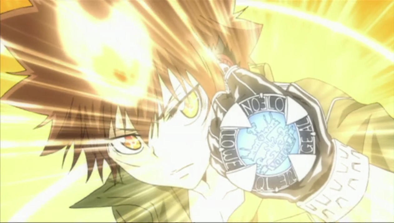 Tsunayoshi Sawada "Tsuna" Charging_X-Burner