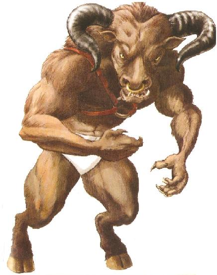 Die mystischen Wesen Minotaur