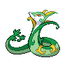 Seres vivos y su representación en el mundo Pokémon Serperior_NB