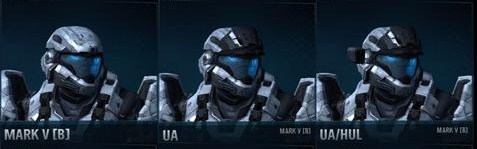 L'Armurerie de Halo : Reach Mark_V(B)_Helmets