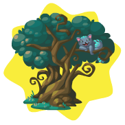 Miu's Garden Paradise Cheshire_cat_tree