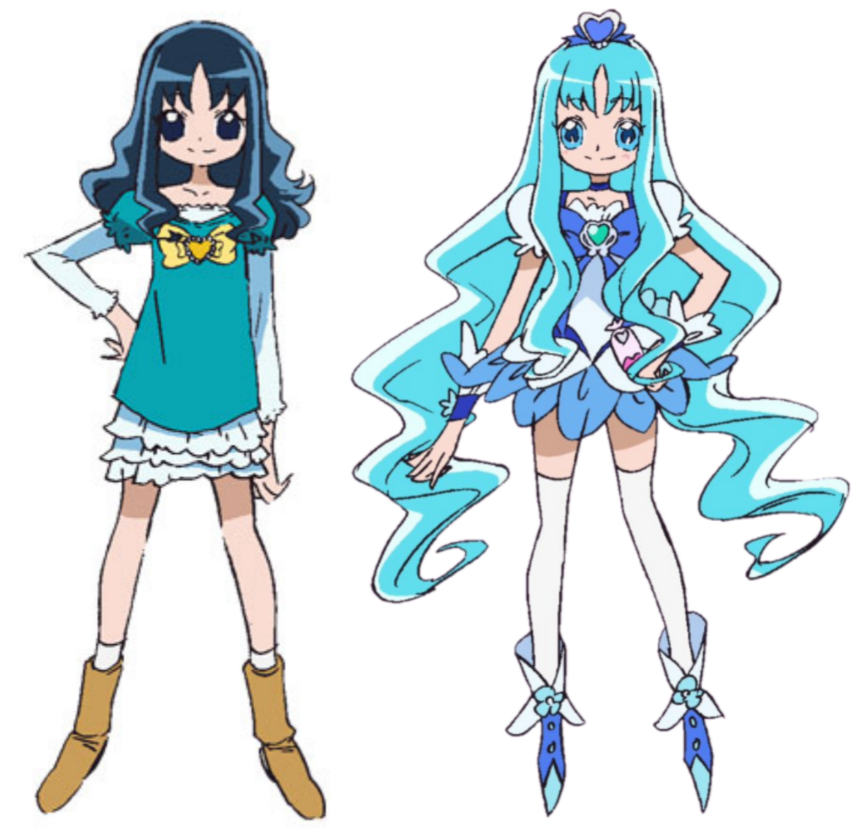 Personagens do HeartCatch Precure Kurumi.erika