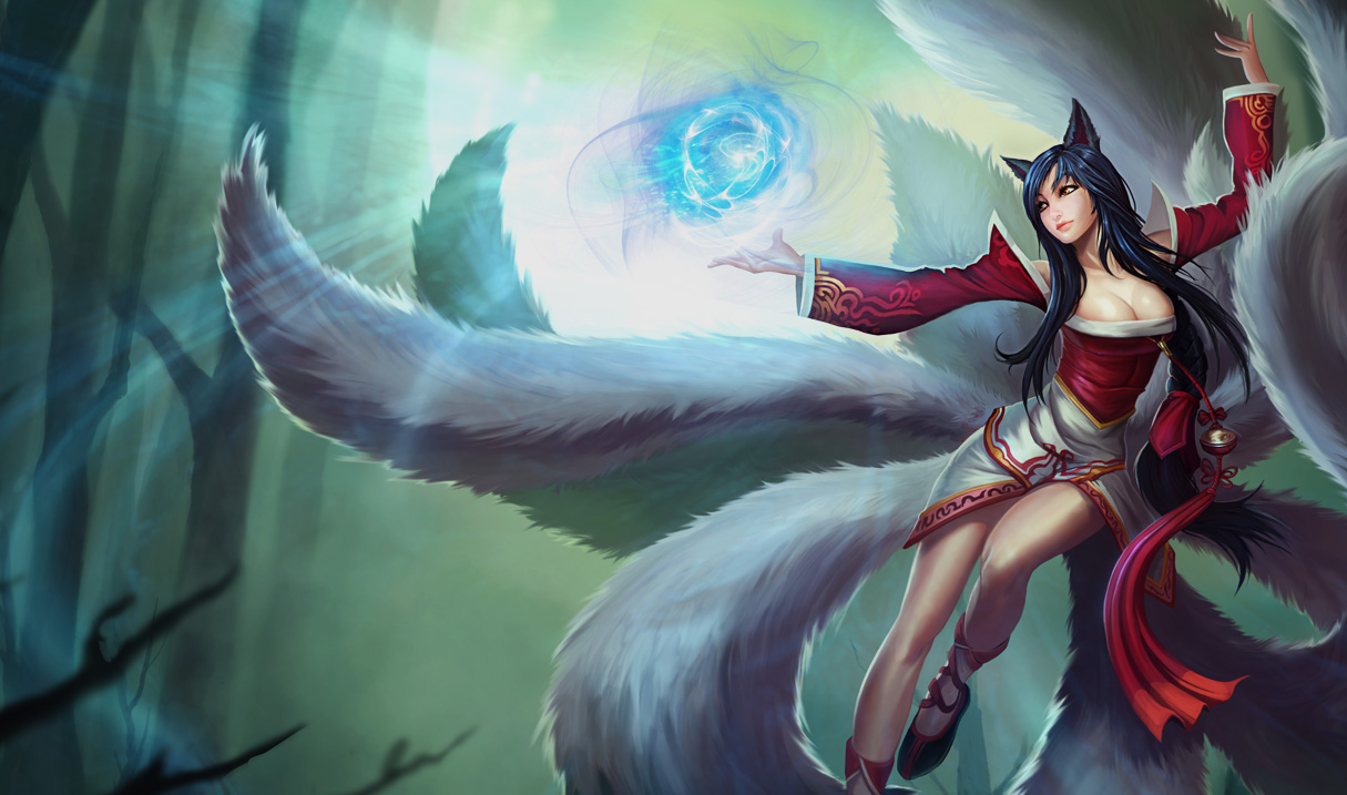 Original vs Chinese artwork Ahri_OriginalSkin_Ch