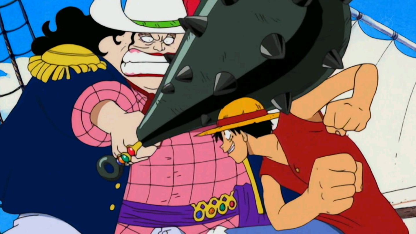 Sagas de One Piece  Luffy_vs_Alvida