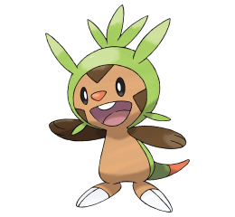 Pokémon X & Y. 6º Generación Chespin