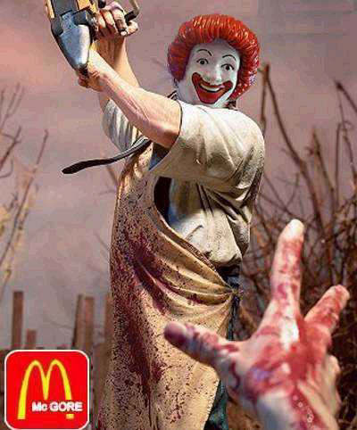 Ronald McDonald !!! McGore