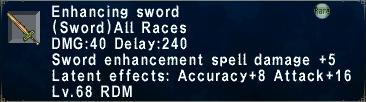 16/02/09 Bune Enhancing_Sword