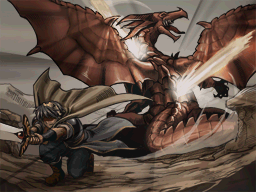 Character vs Character Crossover Battles! - Page 3 Marth_slaying_a_dragon