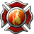 Arena de foc. Badge_firefighter