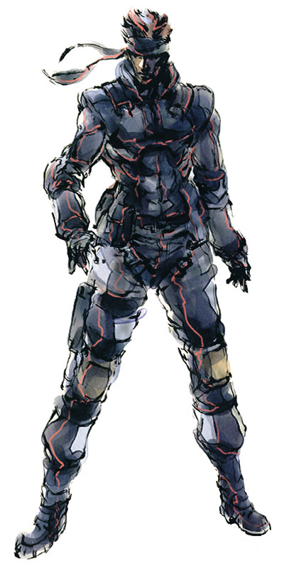 Top 10 Personajes favoritos. Mgs-solid-snake