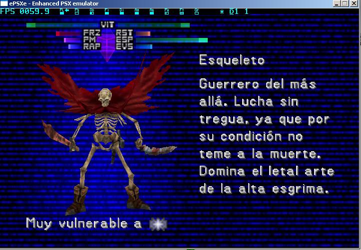 Bestiario - E Esqueleto_FFVIII