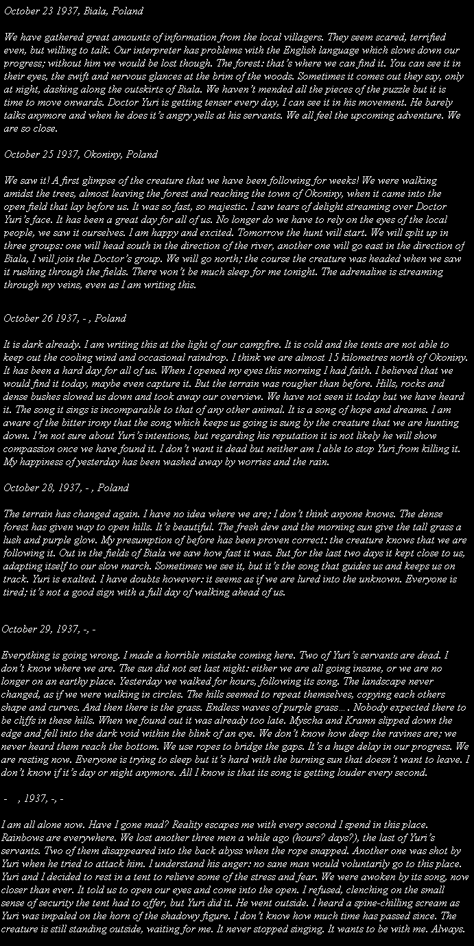 Creepy Pasta Thread - Page 2 Harmony