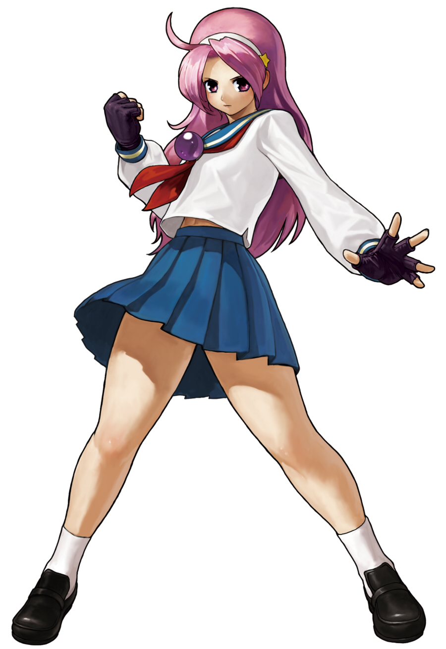 Kawaii Girl Athena_Asamiya_-_KOF_XIII